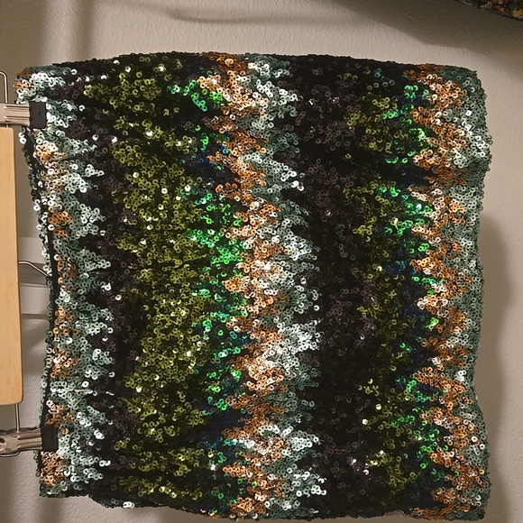 Sezane Pacome Seguins Wrap Skirt - Picture 8 of 8